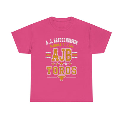 A.J. Briesemeister Middle School AJB Toros T-Shirt