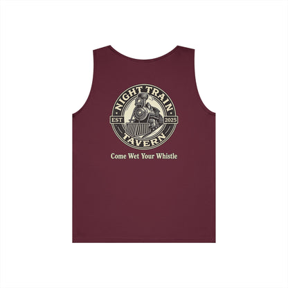 Night Train Tavern OG Staff Heavy Cotton Tank Top