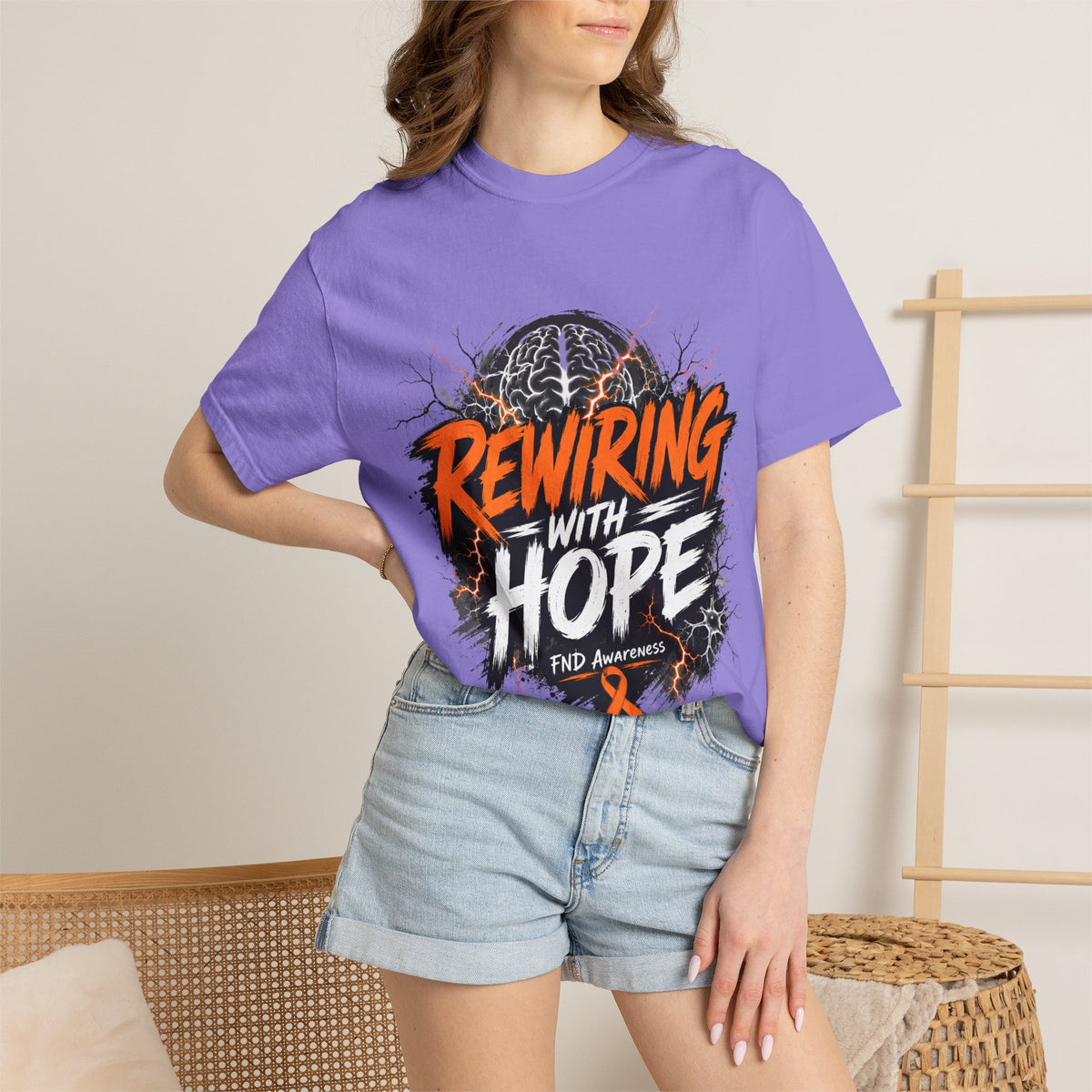 FND Rewiring Unisex Garment-Dyed T-shirt