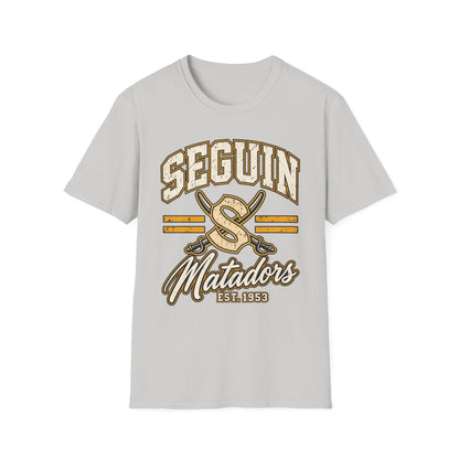 Seguin Matadors Vintage T-Shirt — School Spirit Baseball Design