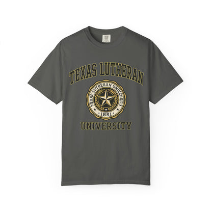 Texas Lutheran University Seal T-Shirt — Vintage Campus Tee