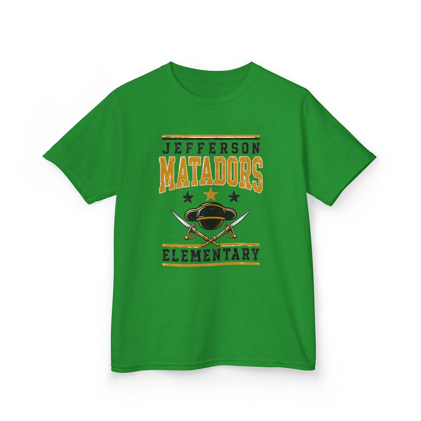 Jefferson Matadors Elementary Kids T-Shirt — School Spirit Tee