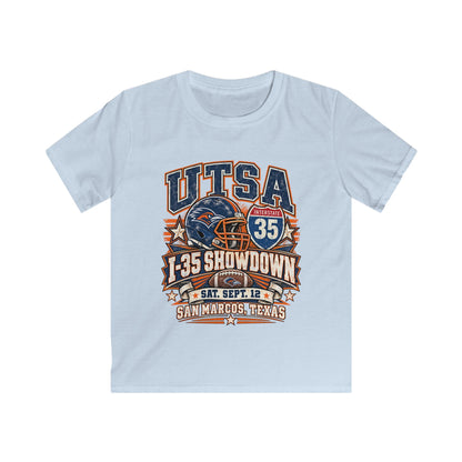 UTSA I‑35 Showdown Kids T‑Shirt — San Marcos Football Game Tee