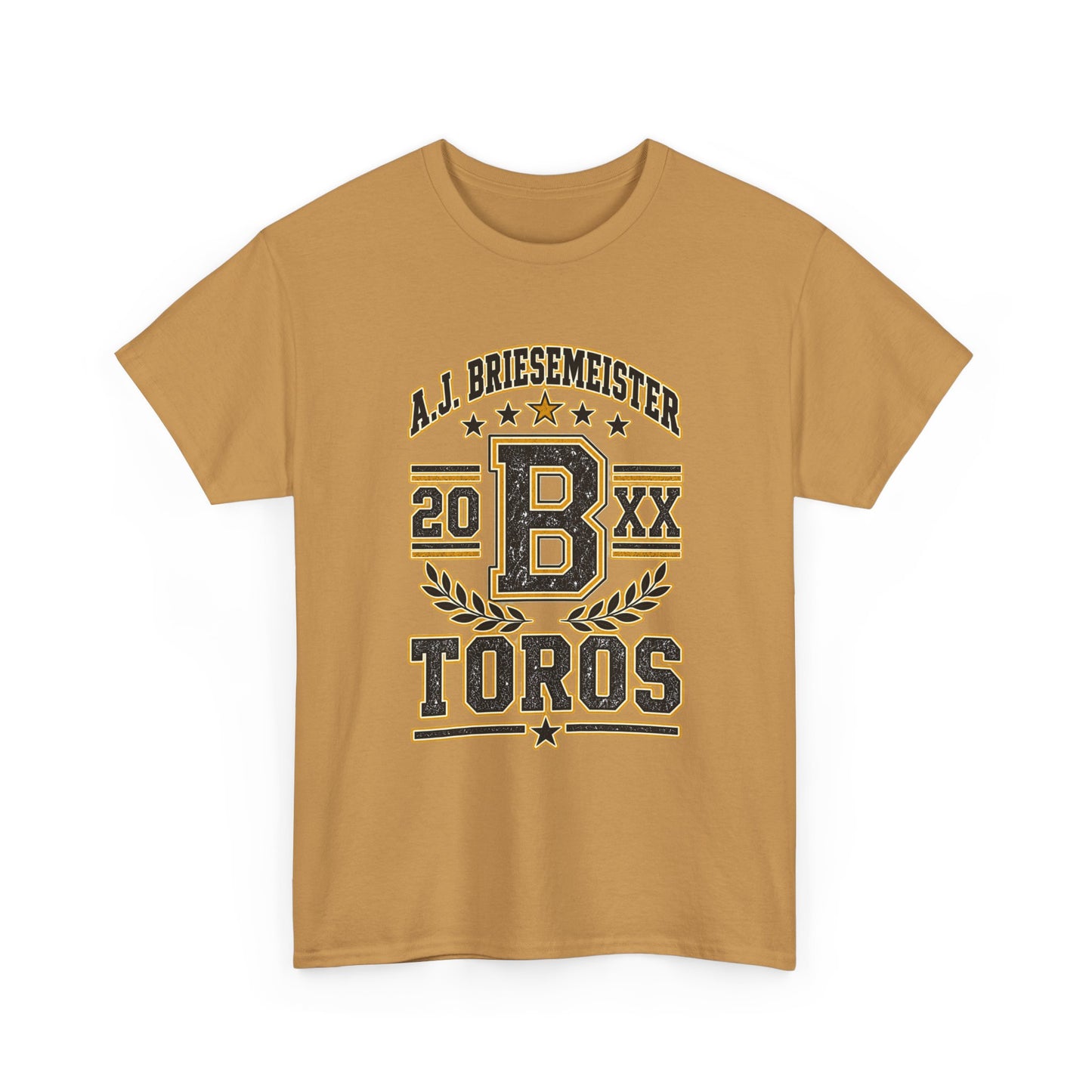 Toros Sports Crest Tee — A.J. Briesemeister Vintage Athletic Shirt