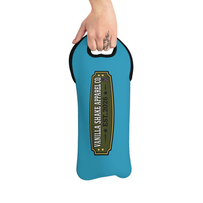 Badge Logo Wine Tote Bag