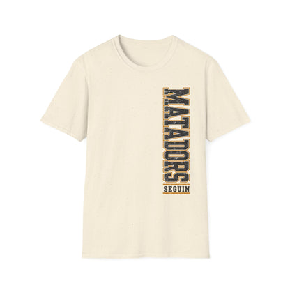 Bruns Matadors Vertical Graphic T-Shirt — School Team Spirit Tee