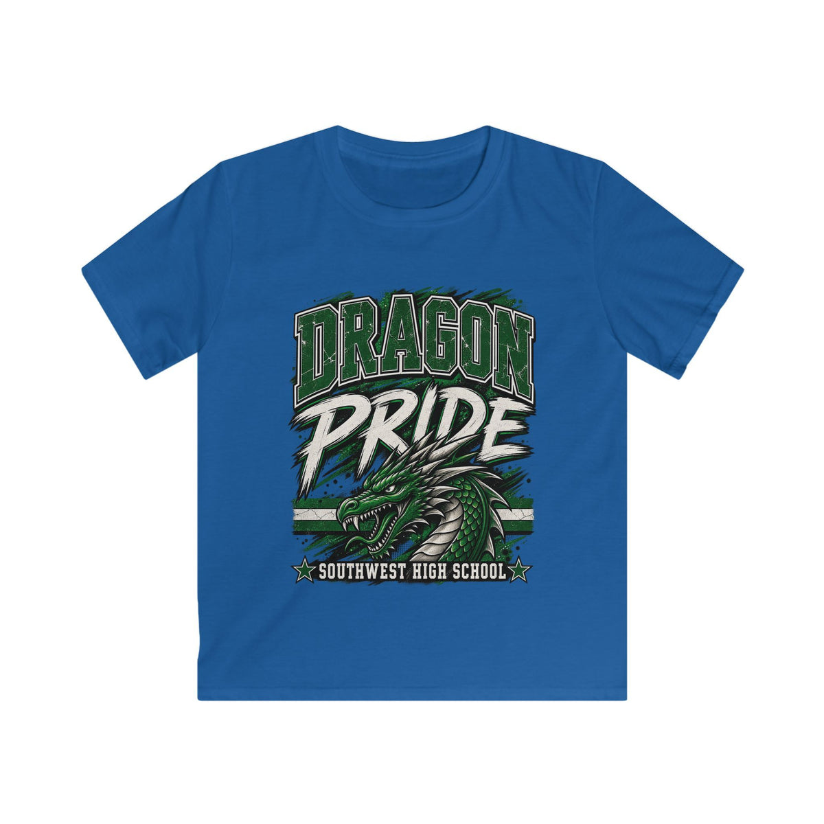 Dragon Pride Kids T-Shirt — Southwest High School Mascot Tee