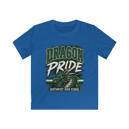 Dragon Pride Kids T-Shirt — Southwest High School Mascot Tee