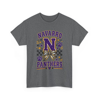 Navarro Panthers N Cheer T-Shirt — School Spirit Cheerleader Tee