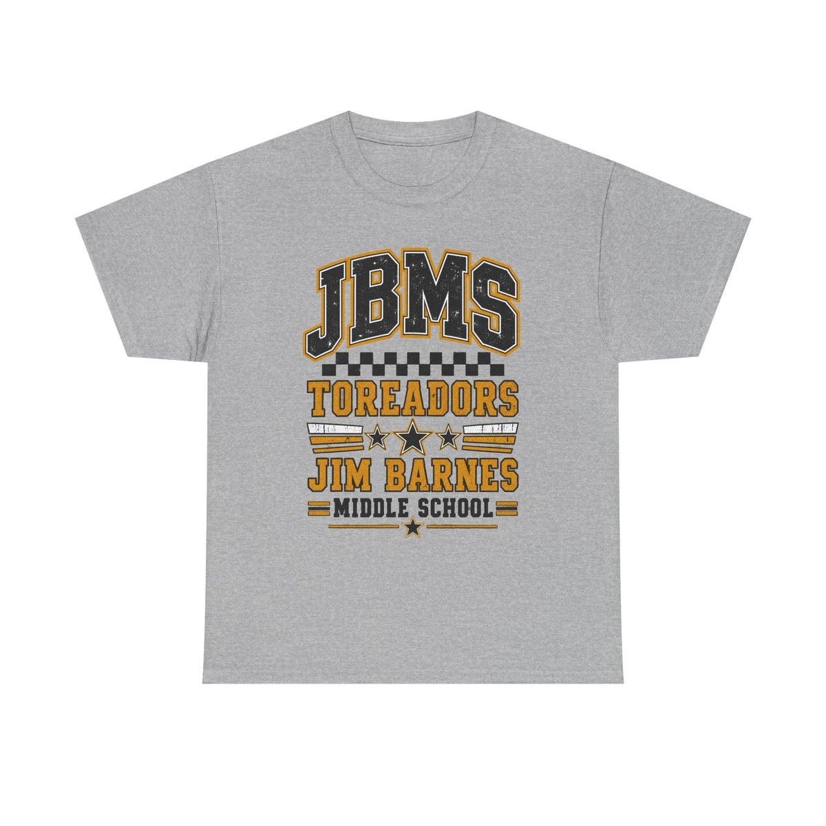 Jim Barnes Middle School Toreadors Tee — JBMS School Spirit T-Shirt