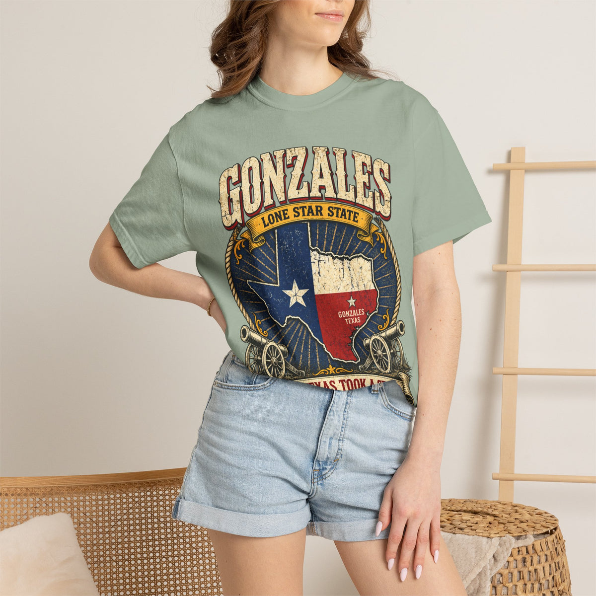 Gonzales Texas T-Shirt — 'Where Texas Took a Stand' Lone Star Heritage Tee