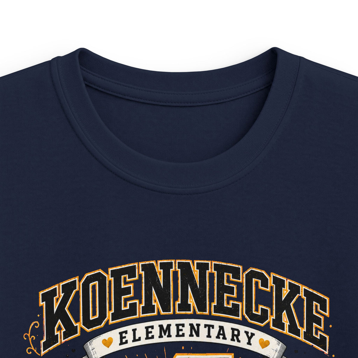 Koennecke Elementary Fourth Grade Kids T‑Shirt — '4 Fourth Grade' Bee School Tee