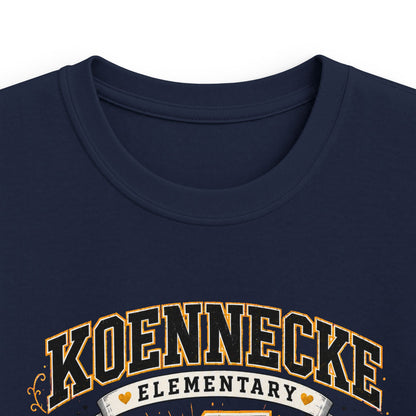 Koennecke Elementary Fourth Grade Kids T‑Shirt — '4 Fourth Grade' Bee School Tee