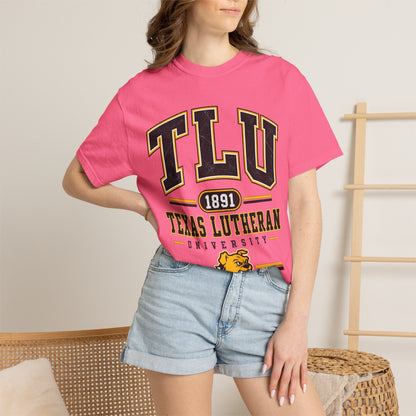 TLU Texas Lutheran University Bulldogs 1891 College T-Shirt