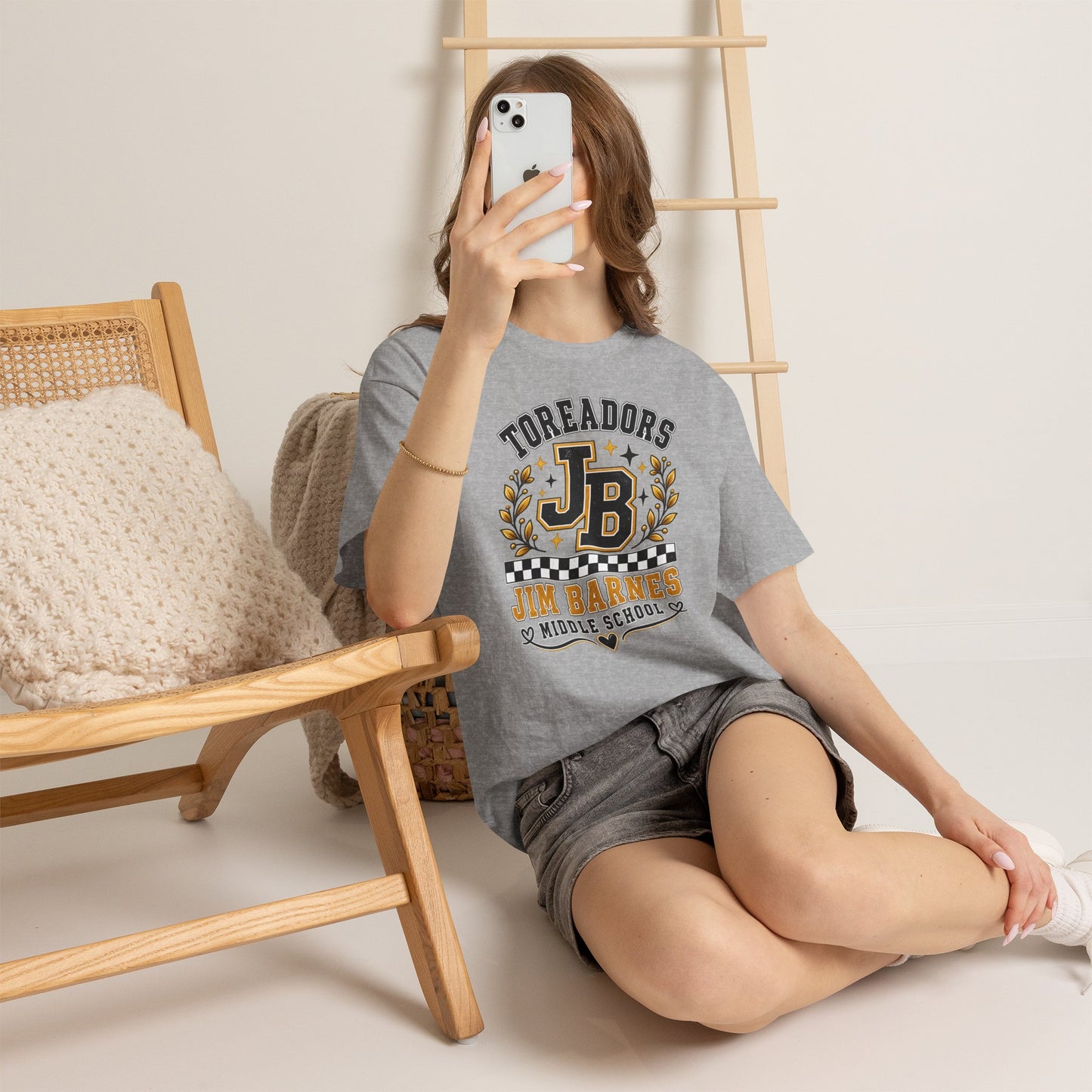 Toreadors JB Jim Barnes Middle School Tee — School Spirit Graphic T-Shirt
