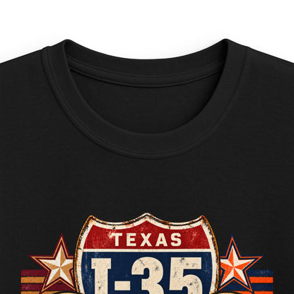 Kids I-35 Showdown Football Tee — Texas State vs UTSA Game Day Shirt