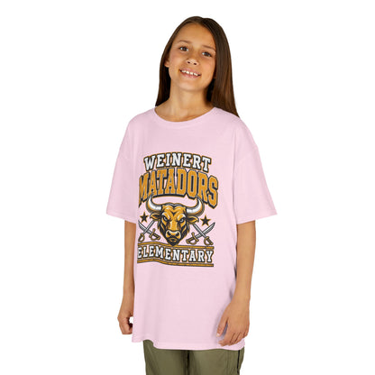 Weinert Matadors Elementary Kids T-Shirt — School Mascot Tee