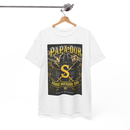 Matador Dad T-Shirt – "Papa-Dor" Proud Matador Design