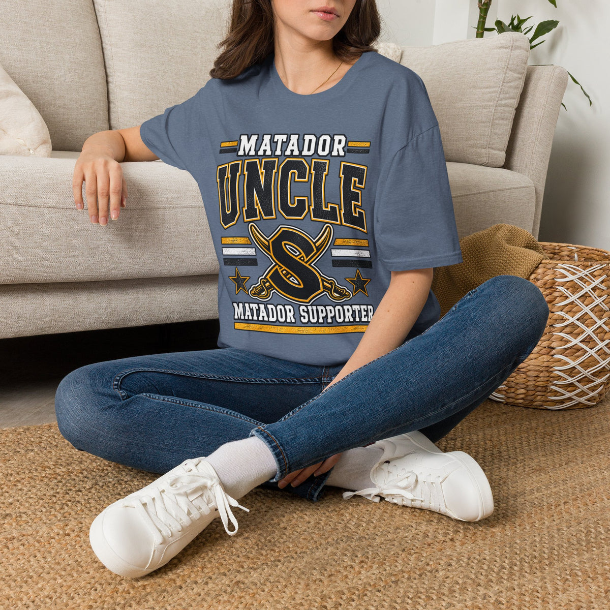 Matador Uncle T-Shirt — School Spirit Dad/Uncle Supporter Tee