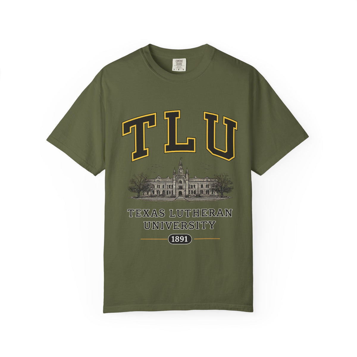 Texas Lutheran University T-Shirt — TLU Campus Vintage Graphic Tee