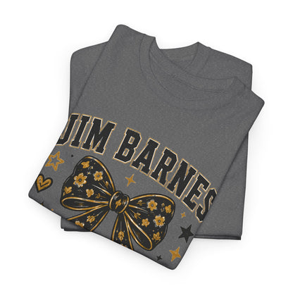 T-Shirt — Jim Barnes Middle School Toreadors Cheer Bow Design