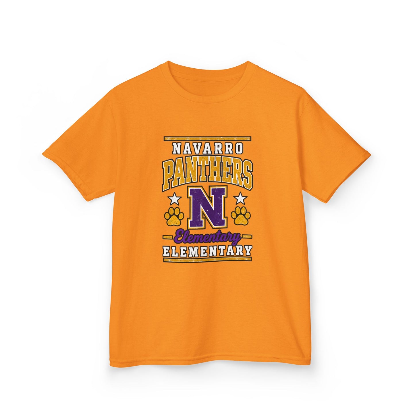 Navarro Panthers Kids T-Shirt — 'N' Elementary School Spirit Tee