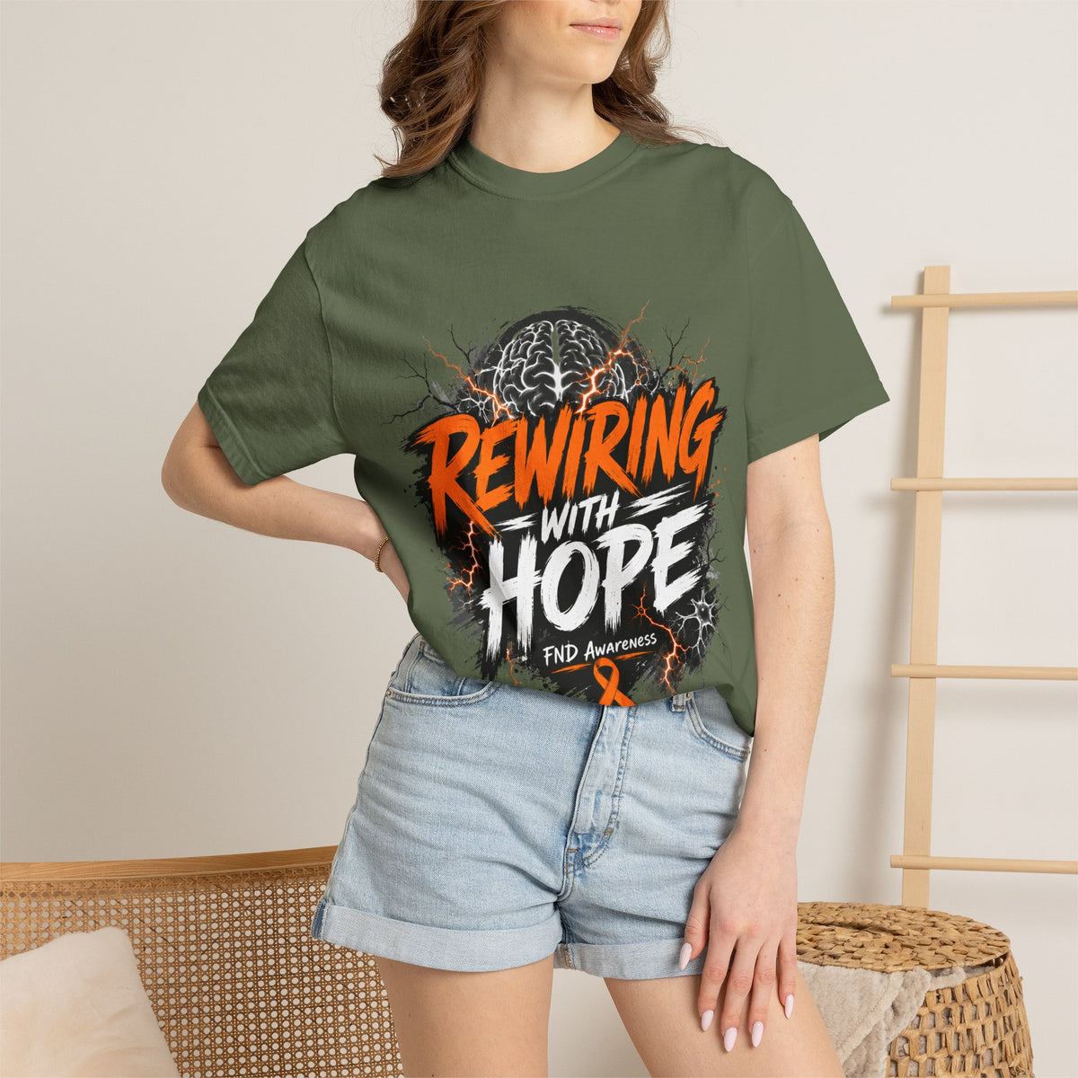 FND Rewiring Unisex Garment-Dyed T-shirt