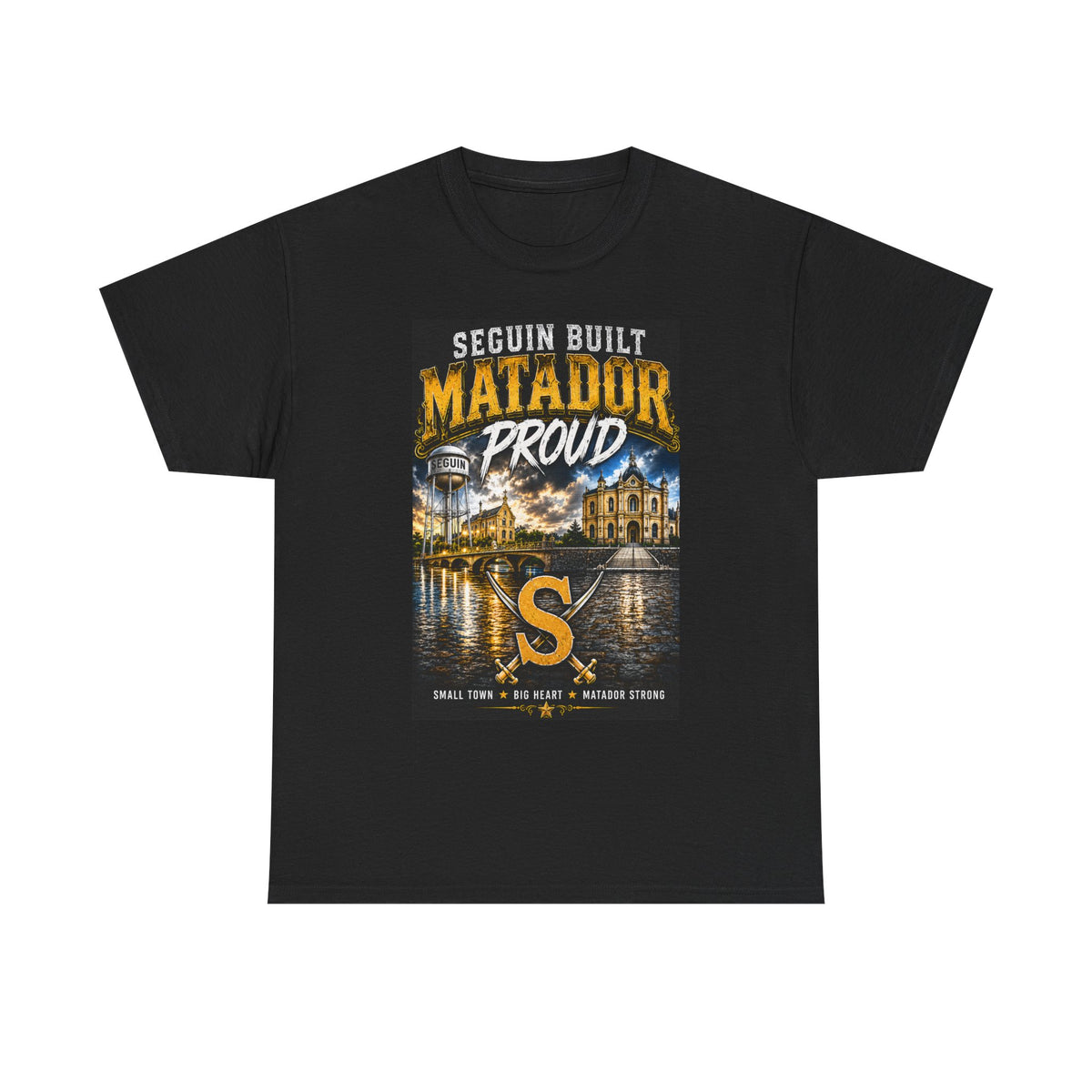 Seguin Built Matador Proud T-Shirt — Local City Pride Tee