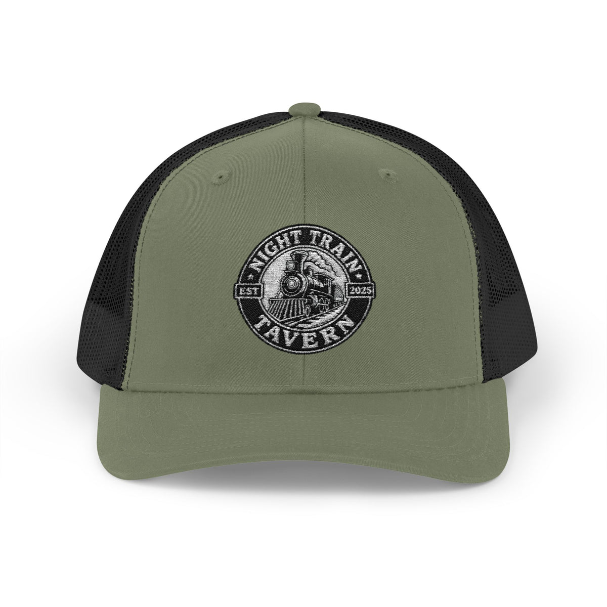 Night Train Tavern Trucker Cap-Embroidery