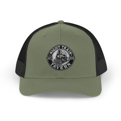 Night Train Tavern Trucker Cap-Embroidery