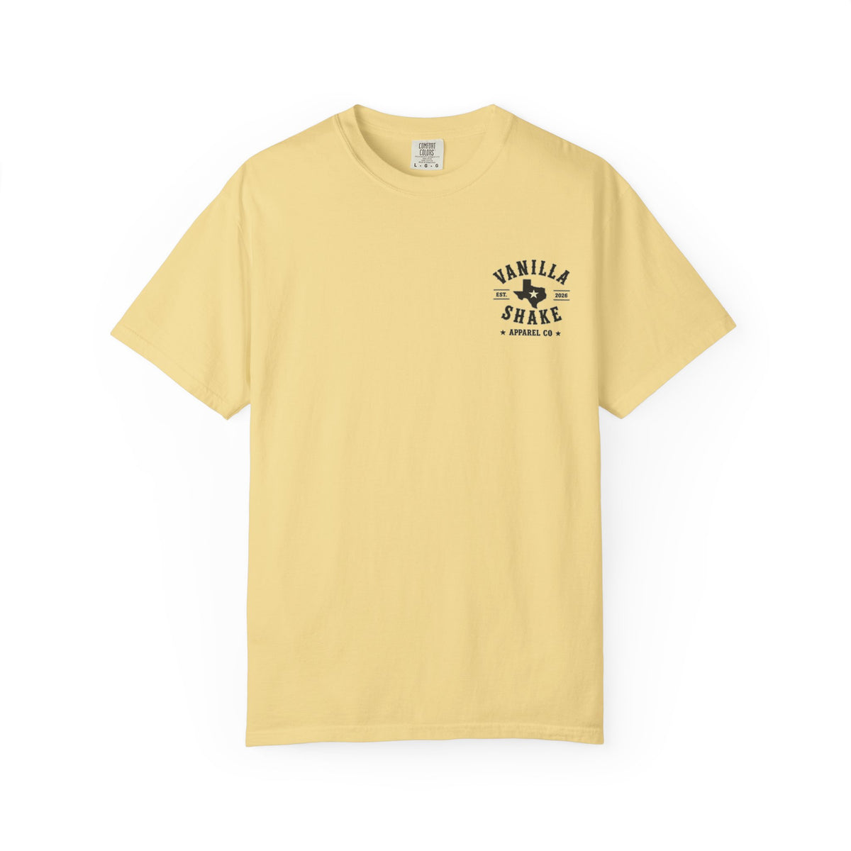 Mr. & Mrs. Shake Logo 2 - Unisex Garment-Dyed T-shirt