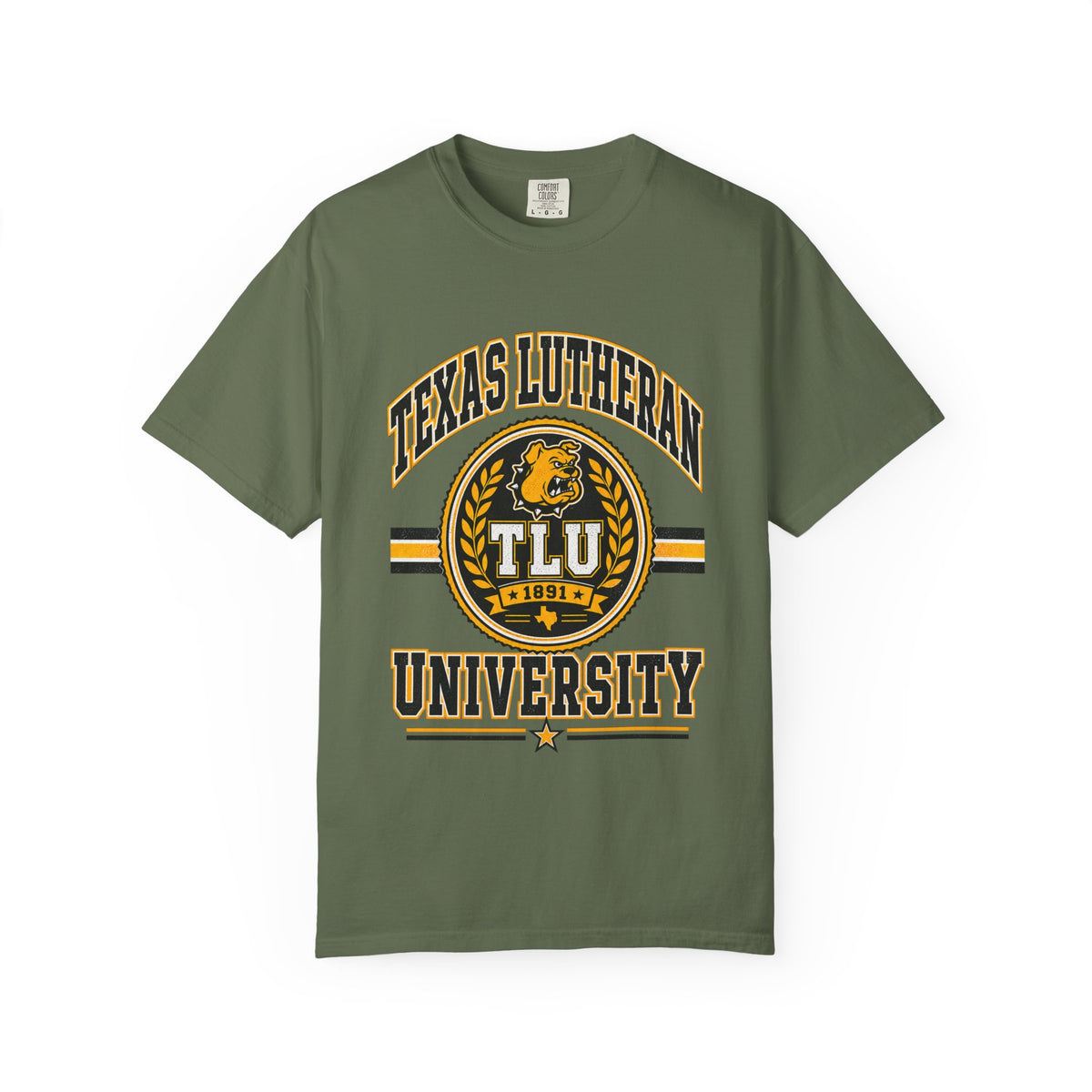 Texas Lutheran University TLU Crest T-Shirt