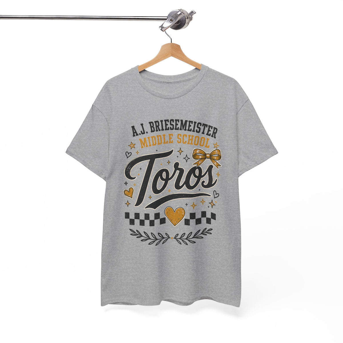 Toros Middle School Tee — L.J. Briesemaster School Spirit Shirt