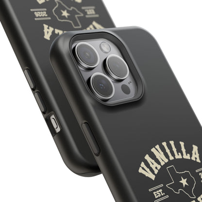 Black w/Ivory Logo lmpact-Resistant Phone Cases