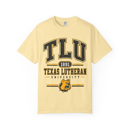 TLU Texas Lutheran University Bulldogs 1891 College T-Shirt