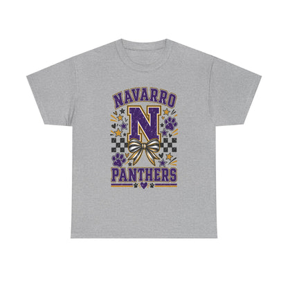 Navarro Panthers N Cheer T-Shirt — School Spirit Cheerleader Tee
