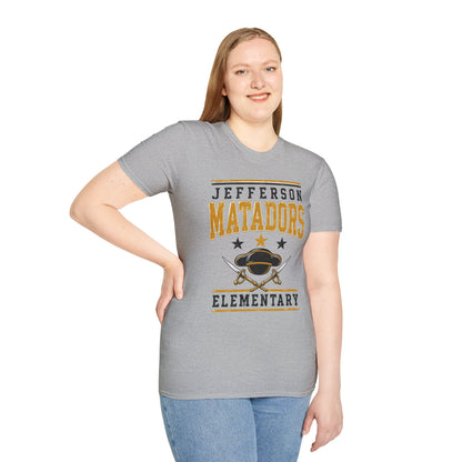 Jefferson Matadors Elementary T-Shirt — School Spirit Tee