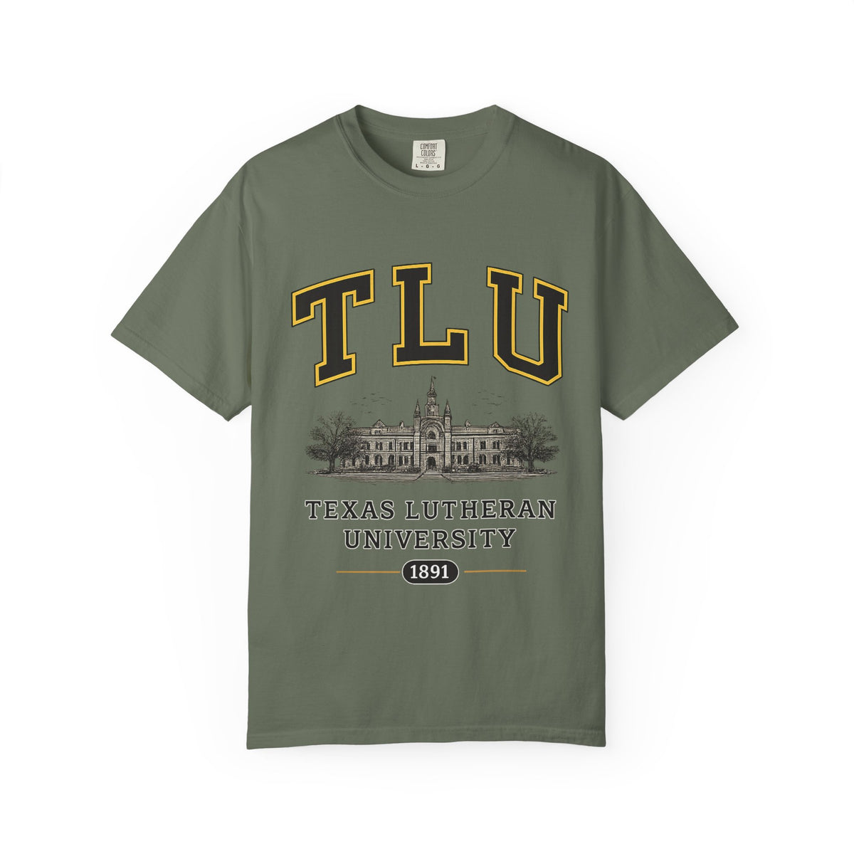 Texas Lutheran University T-Shirt — TLU Campus Vintage Graphic Tee