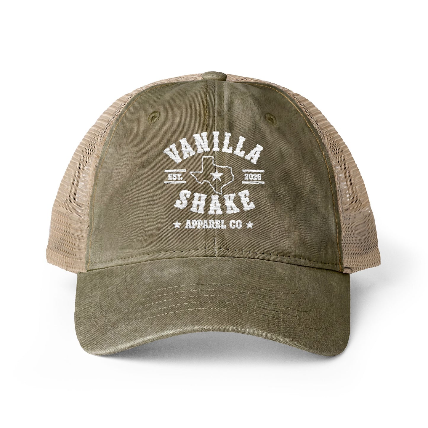 Women's Washed Mesh-Back Cap
