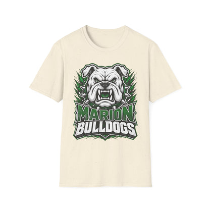 Bulldogs Mascot T-Shirt — Marion Bulldogs School Spirit Tee