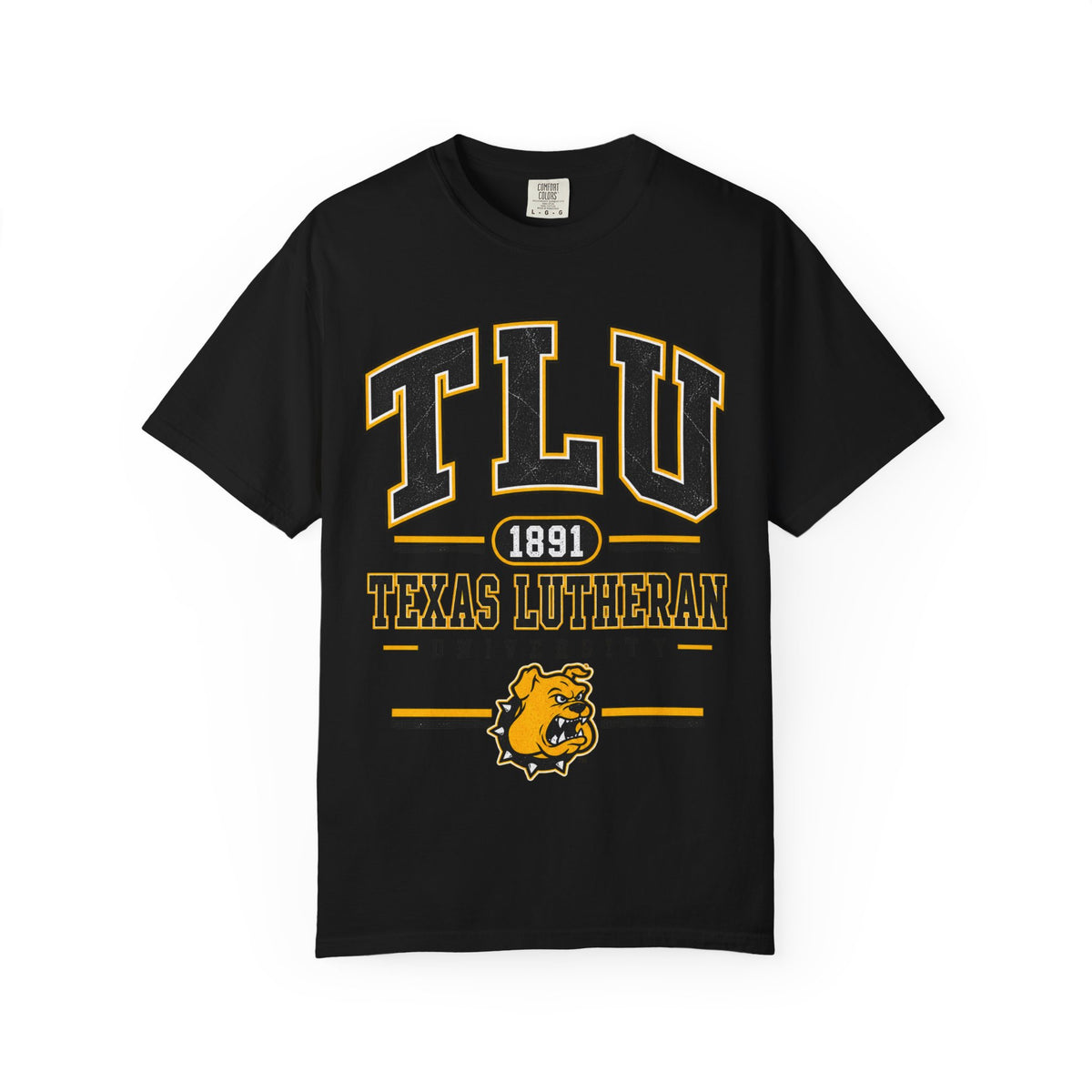 TLU Texas Lutheran University Bulldogs 1891 College T-Shirt