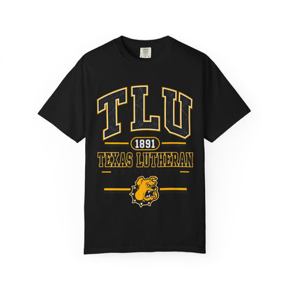 TLU Texas Lutheran University Bulldogs 1891 College T-Shirt