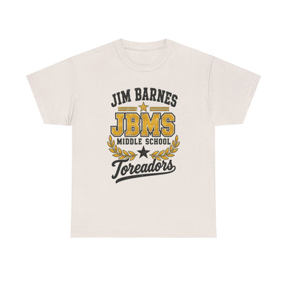 Jim Barnes Middle School JBMS Toreadors T-Shirt