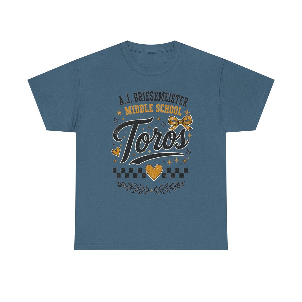 Toros Middle School Tee — L.J. Briesemaster School Spirit Shirt