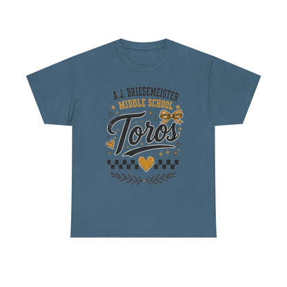Toros Middle School Tee — L.J. Briesemaster School Spirit Shirt
