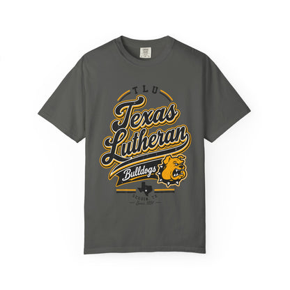 Texas Lutheran Bulldogs Vintage Script T-Shirt