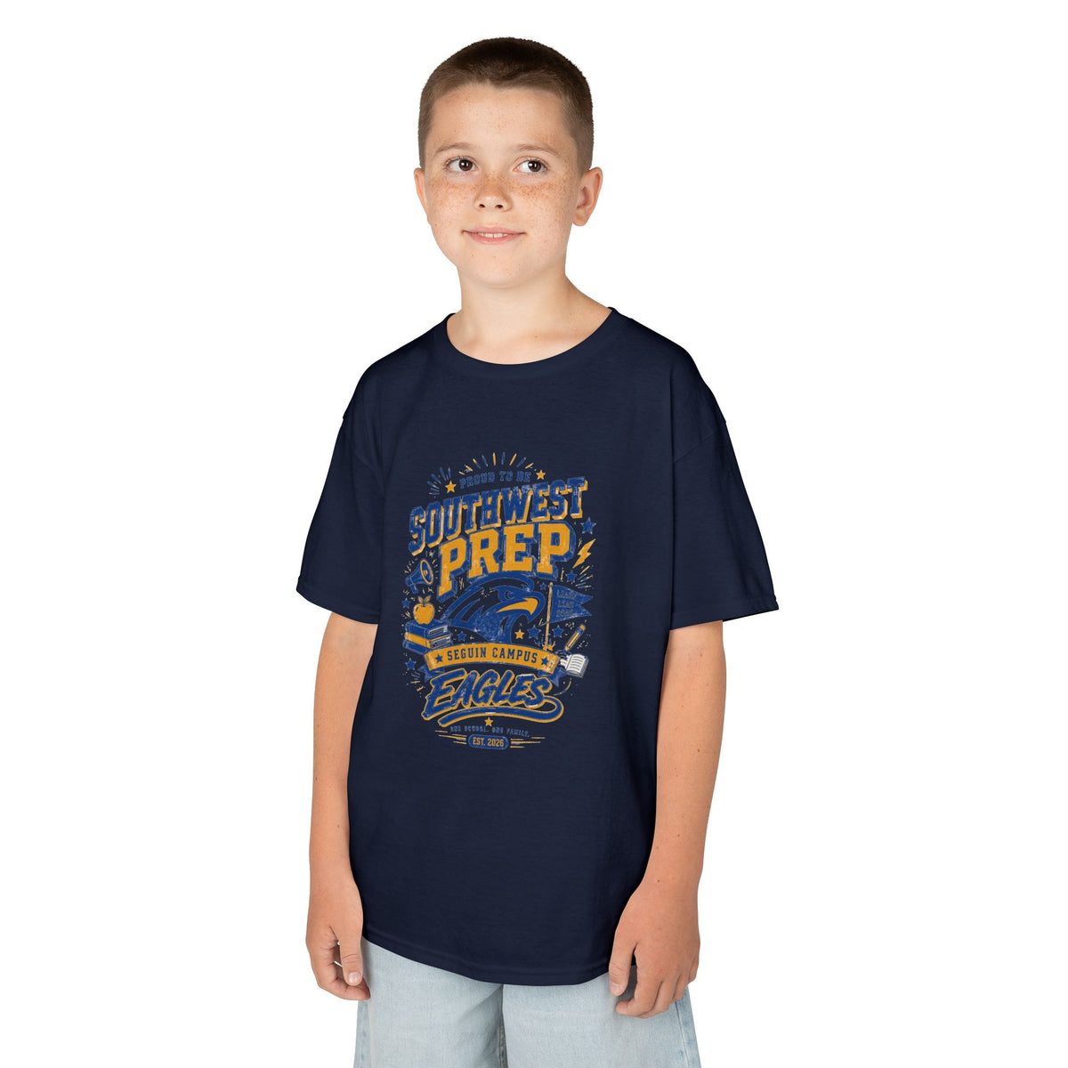 Kids T-Shirt — Southwest Prep Eagles School Spirit Tee