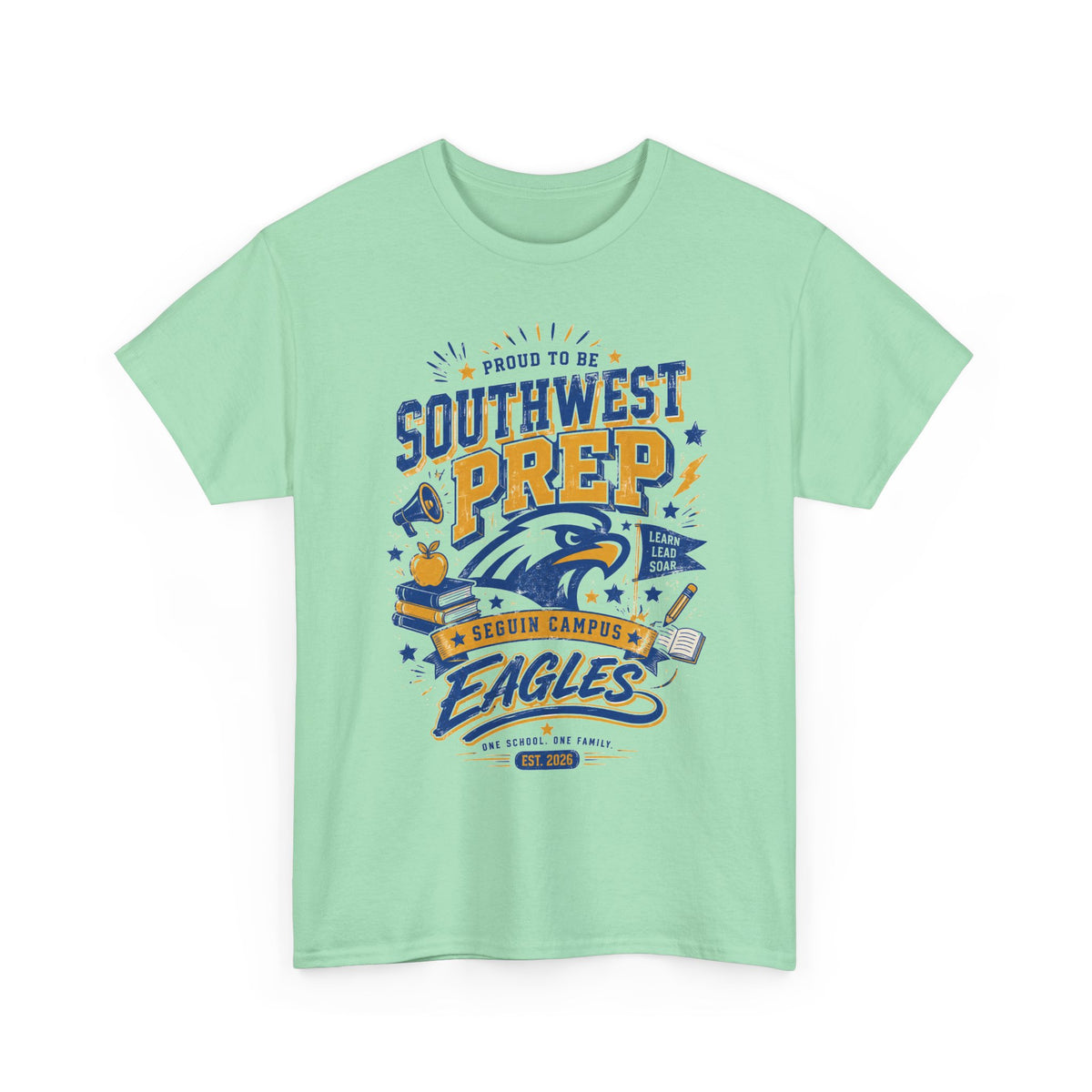 Southwest Prep Eagles T-Shirt — School Spirit Crew Tee