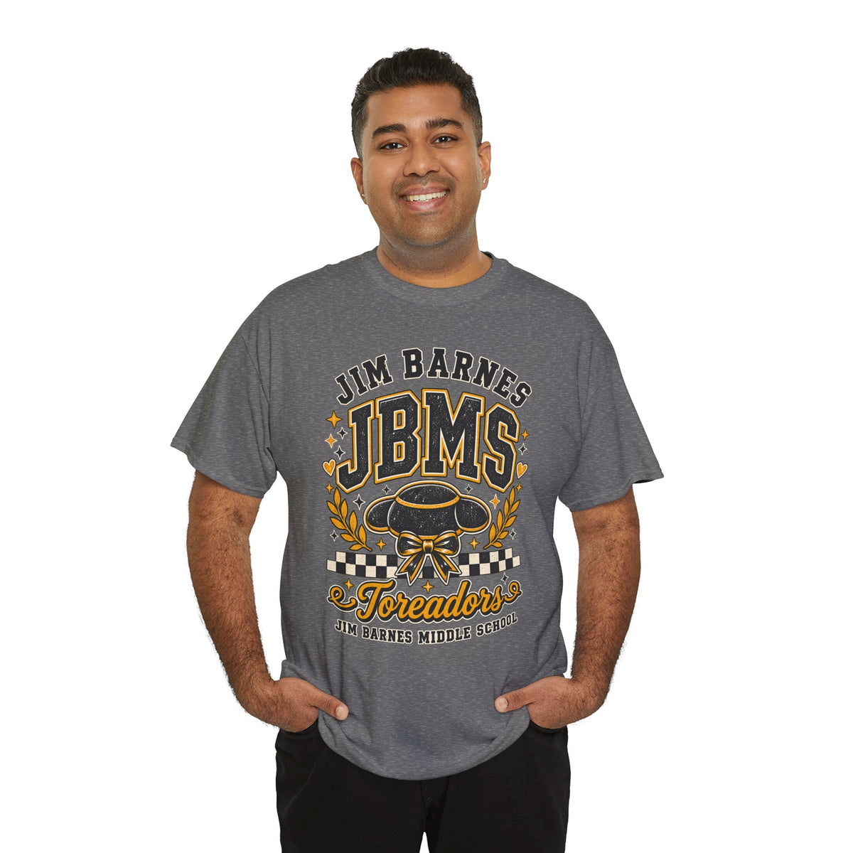 Jim Barnes JBMS Toreadors Middle School T-Shirt