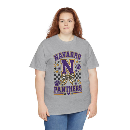 Navarro Panthers N Cheer T-Shirt — School Spirit Cheerleader Tee